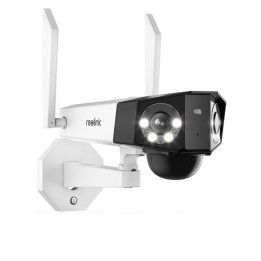 Reolink G750, 4K Dual-lens 4G LTE battery camera with color night vision and panoramic view