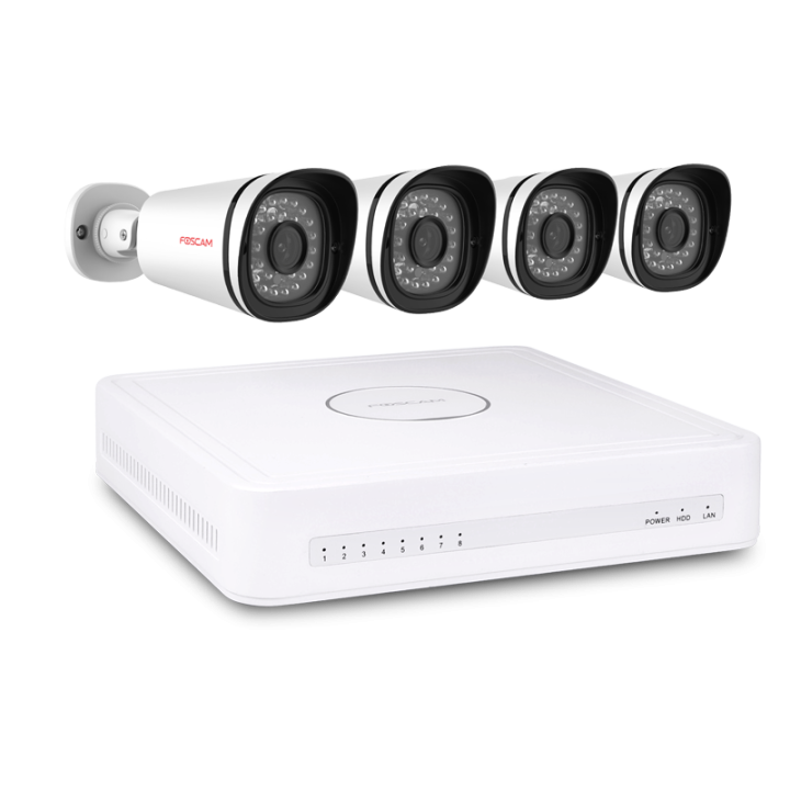 Foscam FN7108E-B4-2T NVR Set