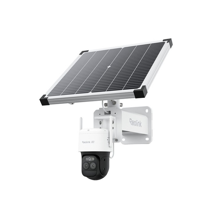 Reolink G790-W + Solar Panel, 2K Dual-lens PTZ 4G batterijcamera met 30W zonnepaneel