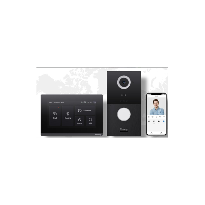 Tiandy TC-P3601 Kit Interphone Vidéo