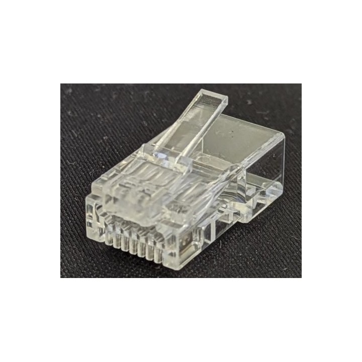 Eupart RJ45 stekker CAT6 UTP passthrough per 20 stuks