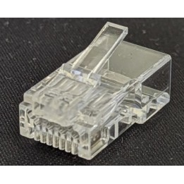 Eupart RJ45 stekker CAT6 UTP passthrough - 20 stuks